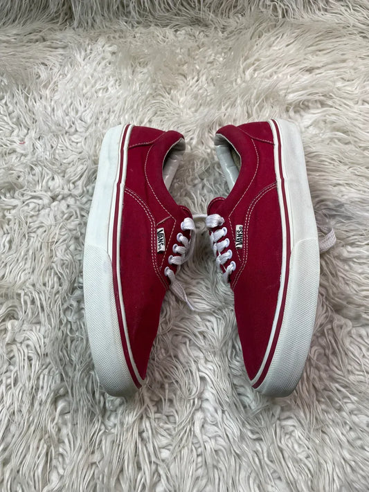 Vans Authentic | Red  & White | Lo Top
