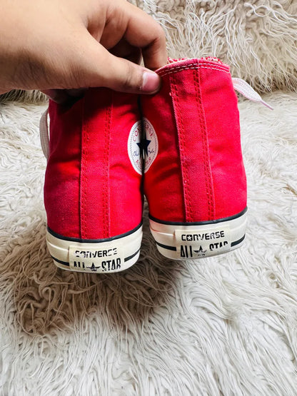Chuck Taylor | Red & White | High top| Converse