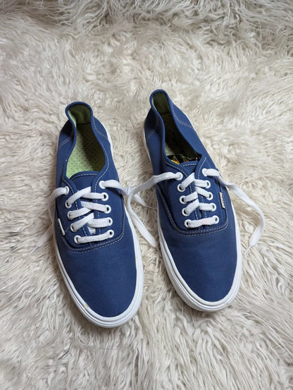 Vans Authentic | Navy Blue & White | Lo Top