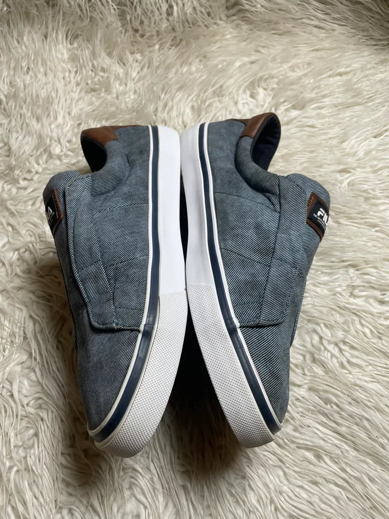 Fila Smoke Grey slip-on Casual sneakers for mens