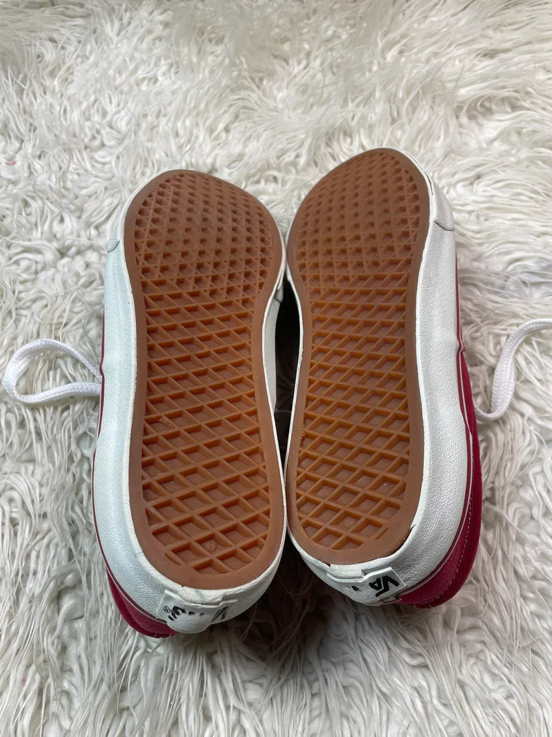 Vans Authentic | Red  & White | Lo Top