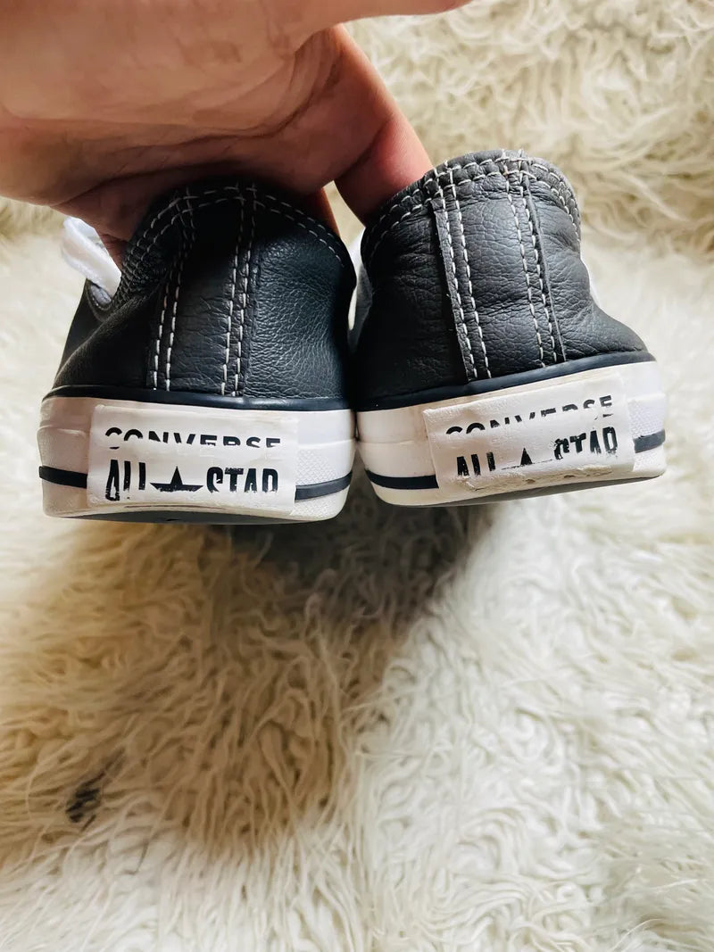 Chuck Taylor | Black & White | Leather | Lo top | Converse