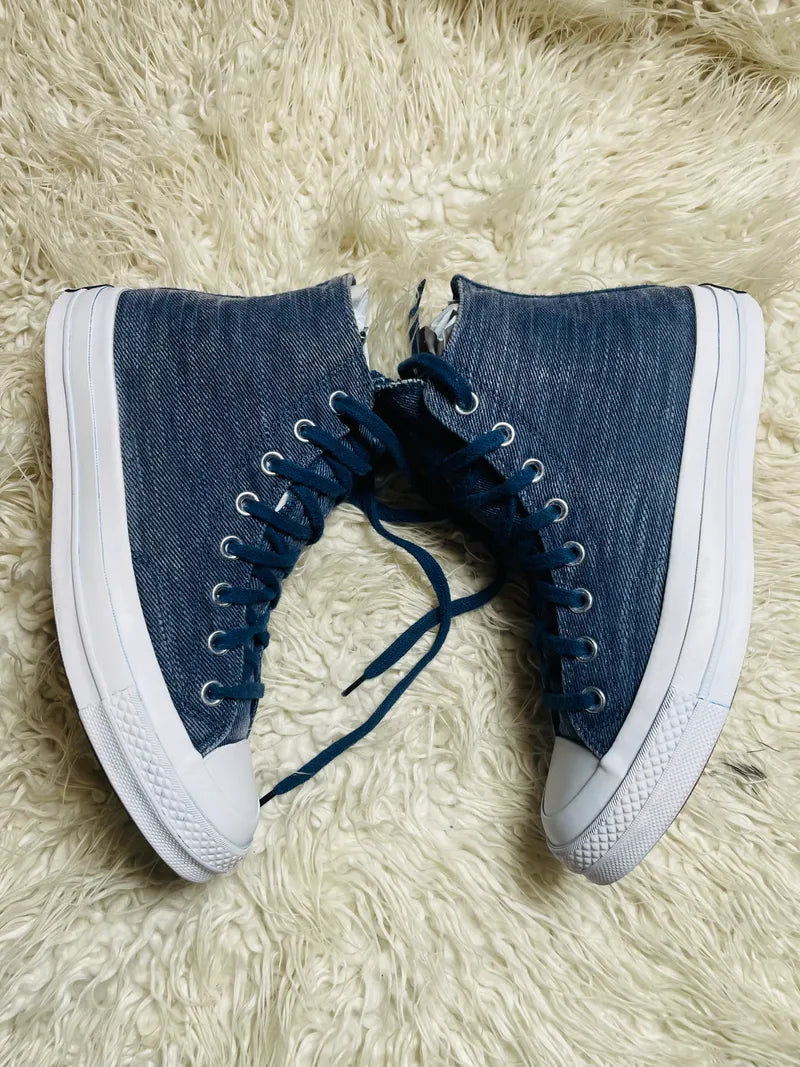 Chuck Taylor | Denim Blue & White | High top| Converse