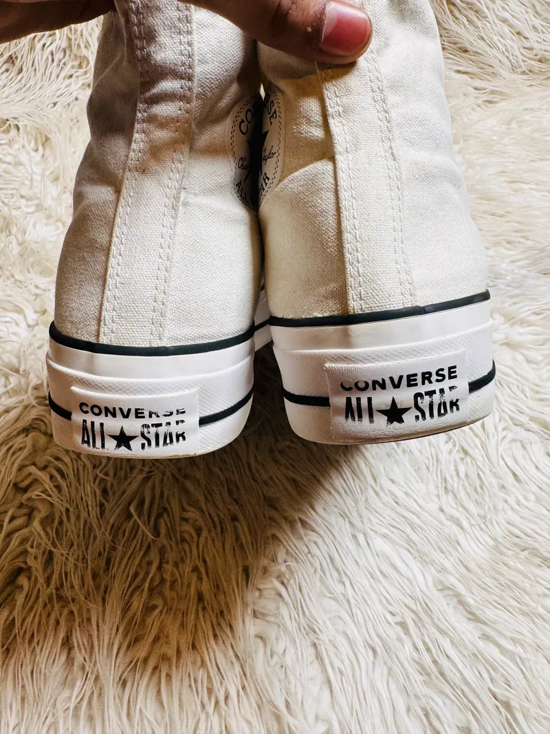 Chuck Taylor | White | High Heels | Converse