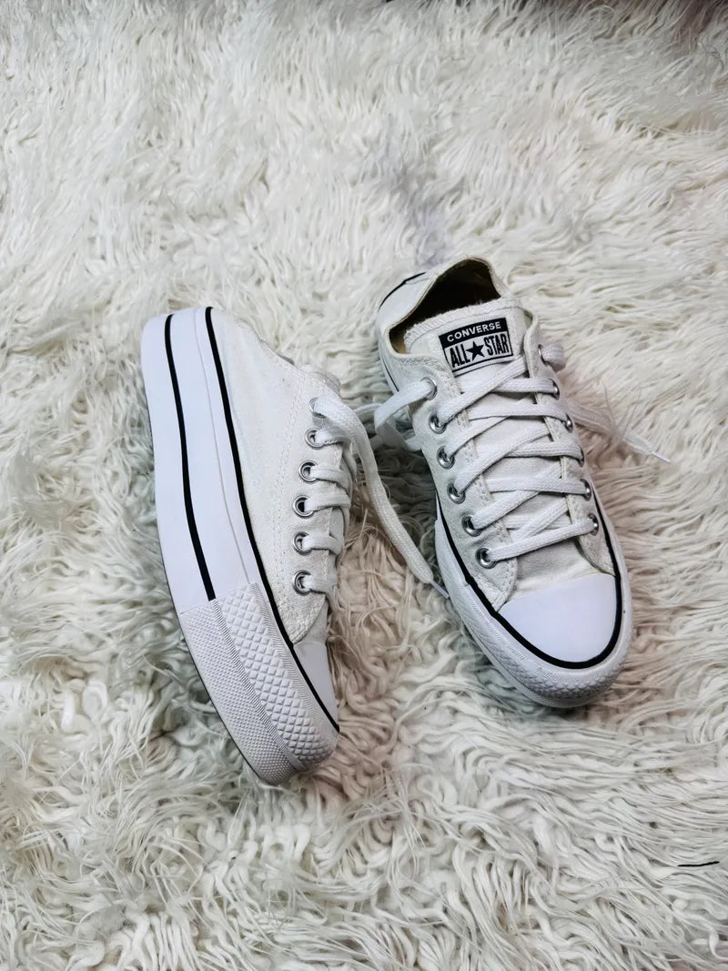 Chuck Taylor | White | High Heels | Converse