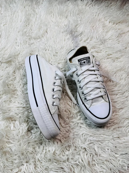 Chuck Taylor | White | High Heels | Converse