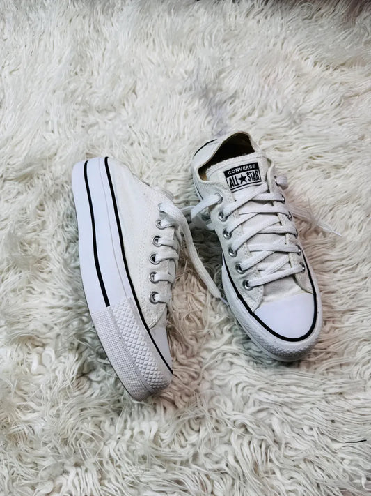 Chuck Taylor | White | High Heels | Converse