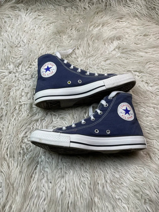 Chuck Taylor | Denim Blue & White | High top| Converse