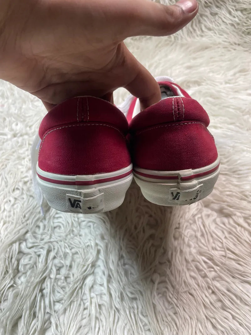 Vans Authentic | Red  & White | Lo Top