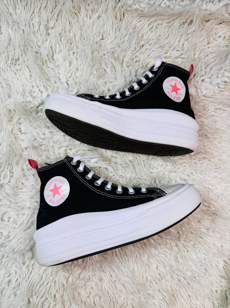 Chuck Taylor | Black & White | High Heels | Converse