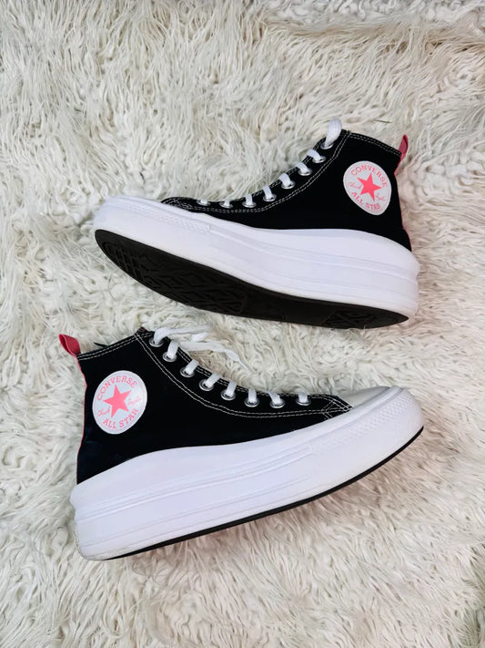 Chuck Taylor | Black & White | High Heels | Converse