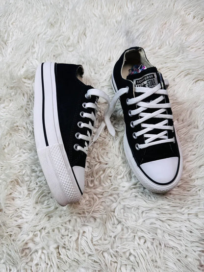 Chuck Taylor | Black & White | High Heels | Converse
