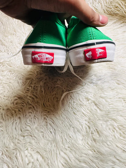 Vans Authentic | Green & White | Lo Top