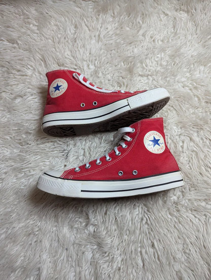 Chuck Taylor | Red & White | High top| Converse