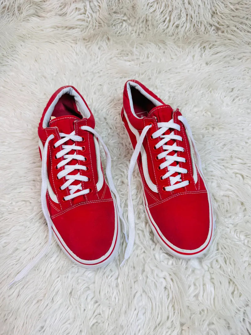 Vans | Red & White | Old Skool