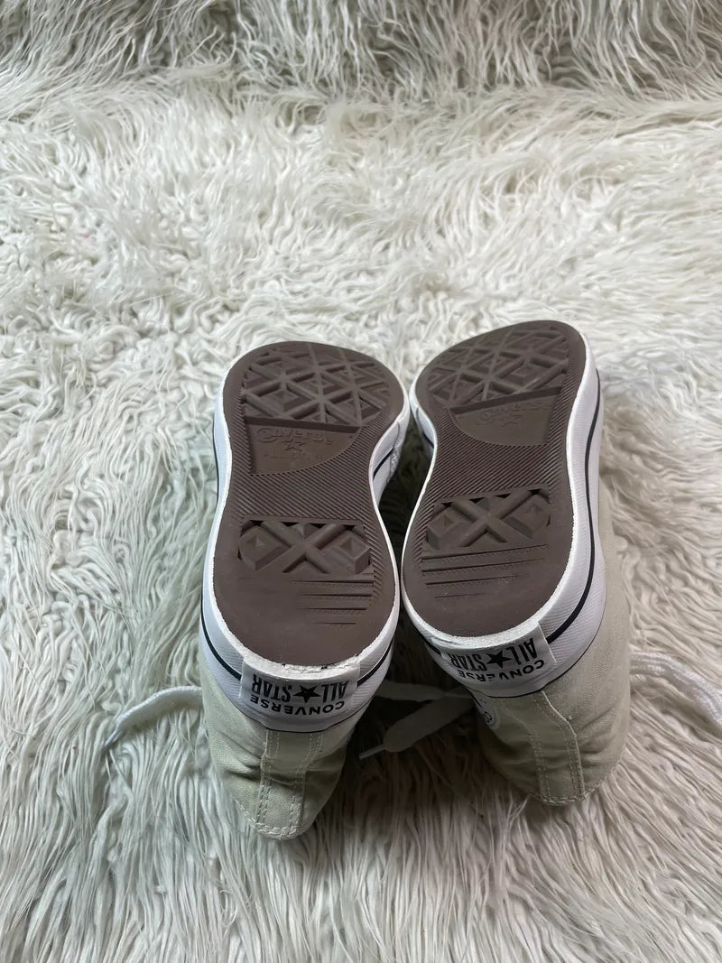 Chuck Taylor | Cream & White | High top| Converse | Platforms