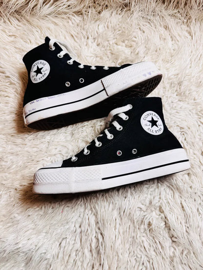 Chuck Taylor | Black & White | High Heels | Converse