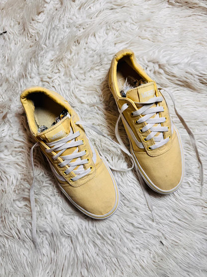 Vans | yellow & White | Lo Top | Old Skool