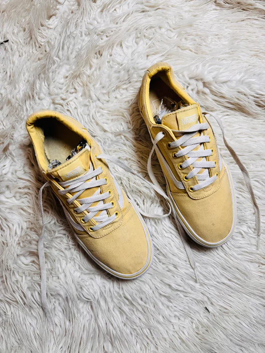 Vans | yellow & White | Lo Top | Old Skool