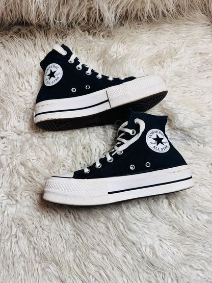 Chuck Taylor | Black & White | High Heels | Converse