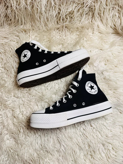 Chuck Taylor | Black & White | High Heels | Converse