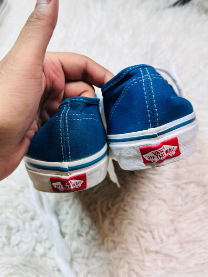 Vans | Blue & White | Lo Top | Old Skool