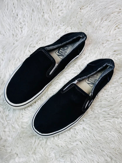 Vans Slip Ons Black & White