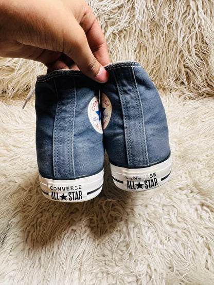 Chuck Taylor | Denim Blue & White | High top| Converse