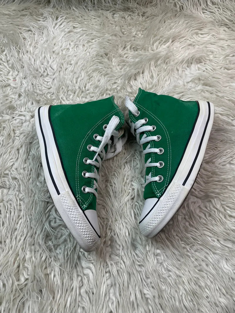 Chuck Taylor | Green & White | High top| Converse