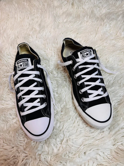 Lo Top All Star Converse Sneakers Black White