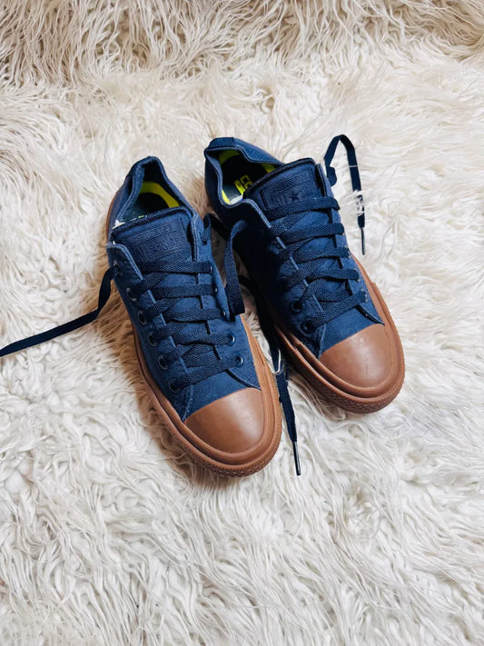 Vans | Dark Blue | Gum Sole