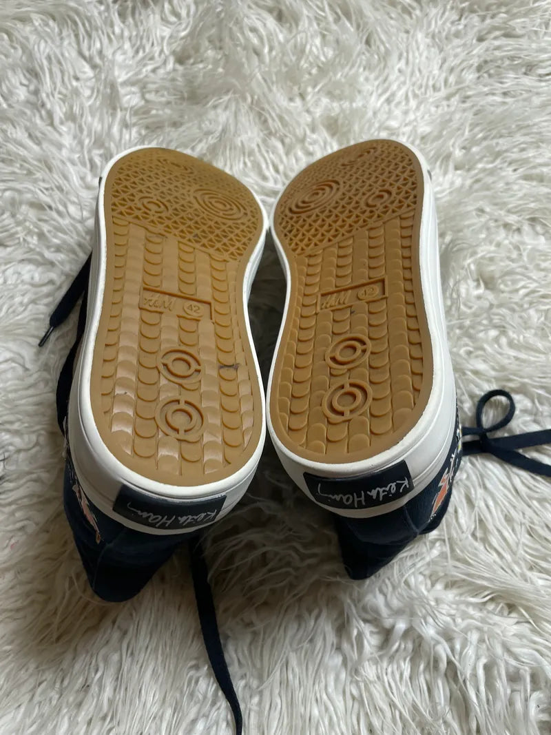 H&M for KEITH HARING scarpe  Dark Blue casual sneakers