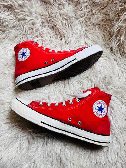 Chuck Taylor | Red & White | High top| Converse