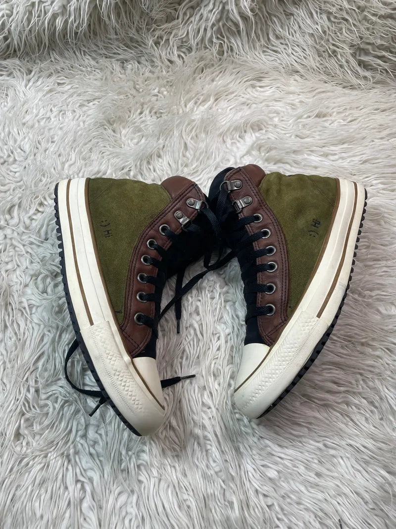 Chuck Taylor | Green & White | High top| Converse Padded Special edition