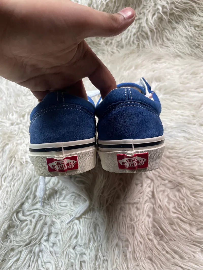 Vans | Blue & White | Lo Top | Old Skool