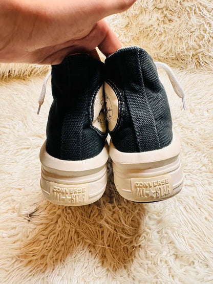 Chuck Taylor | Black & White | High top| Converse | Platforms