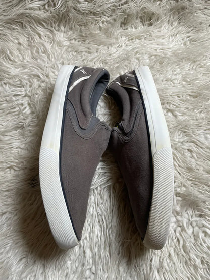 Hurley Arlo | gray canvas slip-on sneakers