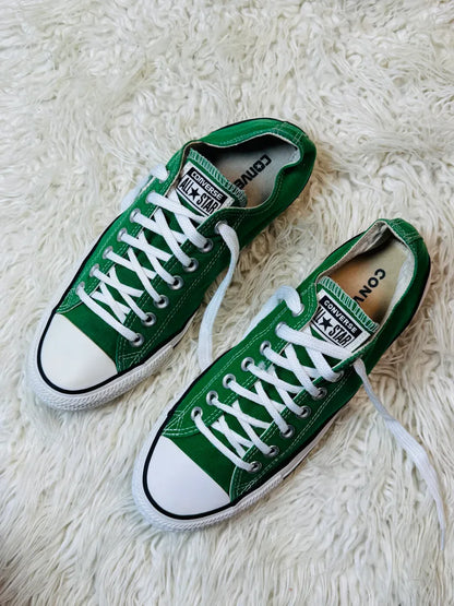 Converse Green & White