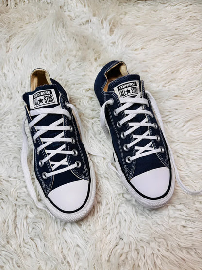 Converse All Star Lo Top Blue denim