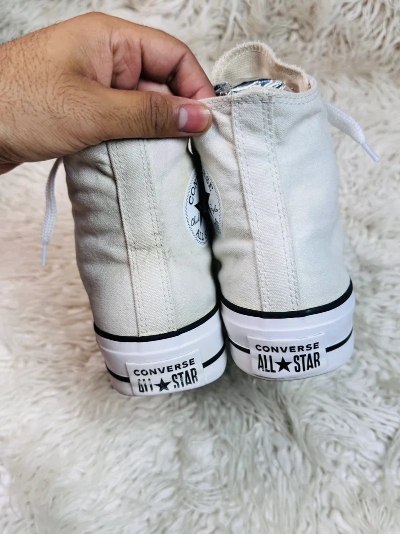 Chuck Taylor | White | High Heels | Converse