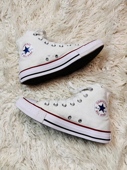 Chuck Taylor | White Red Blue strips | Hi Top | Converse