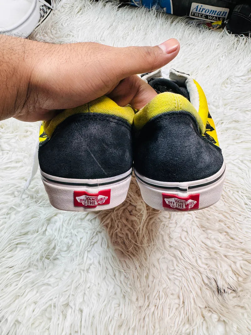 Vans | Yellow  Black & White | Lo Top | Old Skool