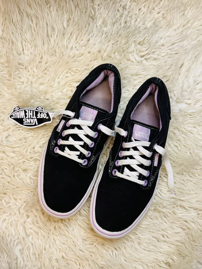 Vans Black & Lavender