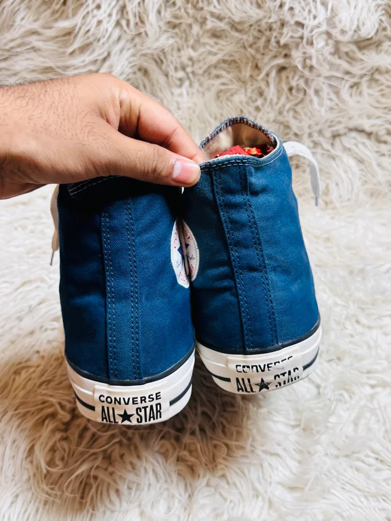 Chuck Taylor | Blue & White | High top| Converse