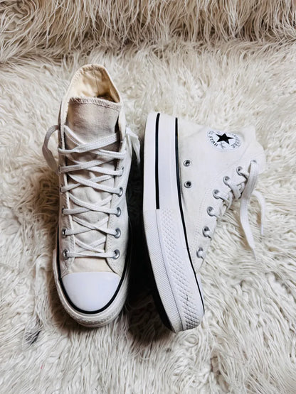 Chuck Taylor | White | High Heels | Converse