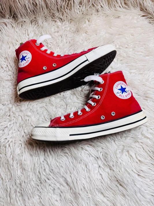 Chuck Taylor | Red & White | High top| Converse