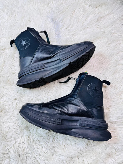 NEW Converse Run Star Legacy Chelsea - Black Leather