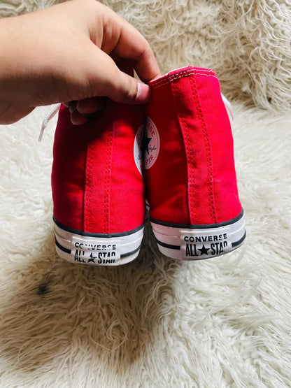 Chuck Taylor | Red & White | High top| Converse