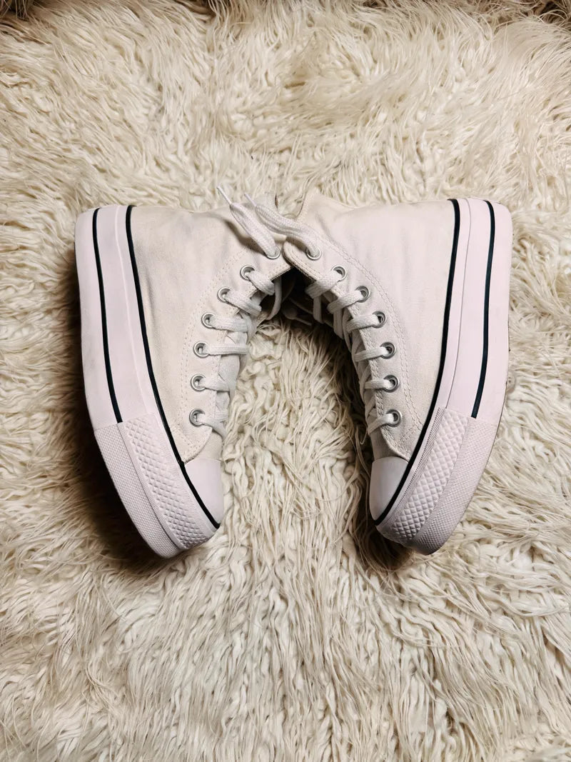 Chuck Taylor | White | High Heels | Converse