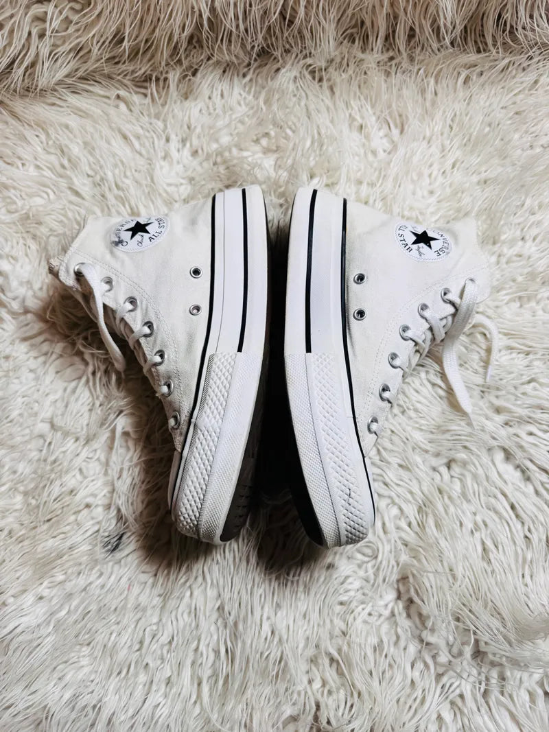 Chuck Taylor | White | High Heels | Converse